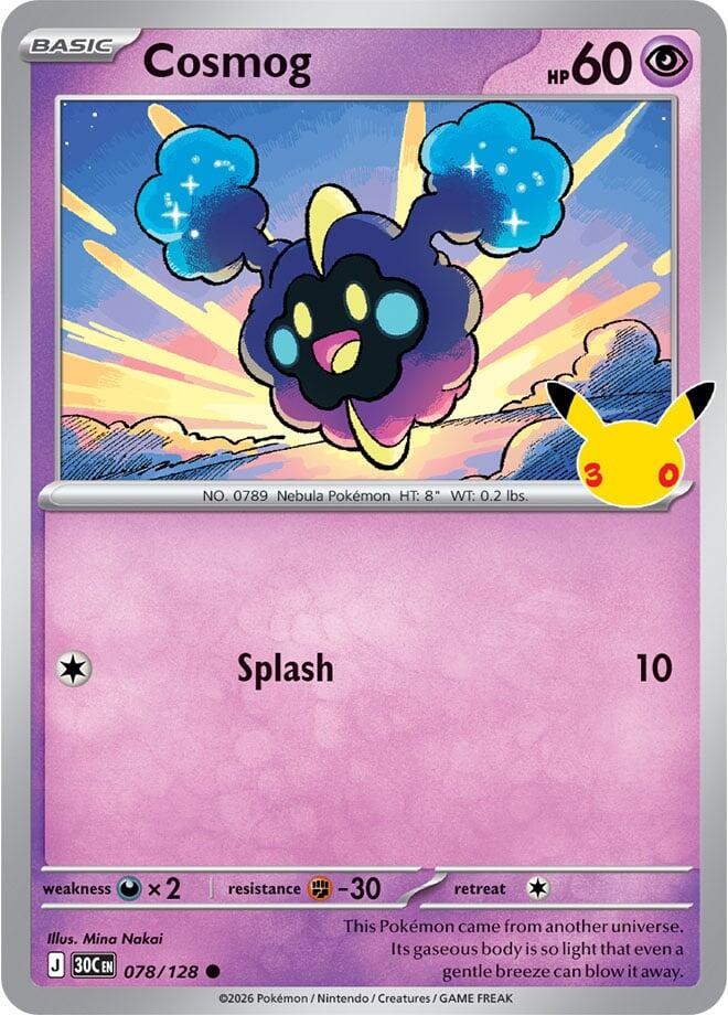 Cosmog (078/128) [Mega Evolution: 30th Celebration]
