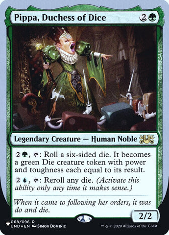 Pippa, Duchess of Dice (Unfinity Foil Edition) [The List]
