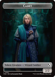 Cadet // Jace Double-Sided Token [Reality Fracture Tokens]