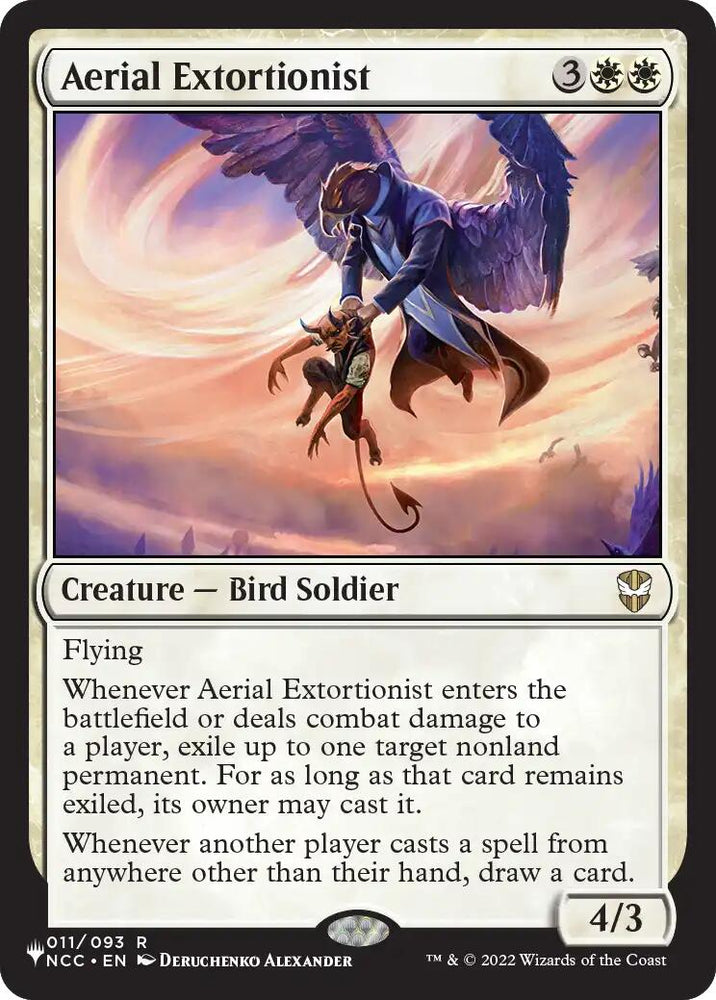 Aerial Extortionist [The List]