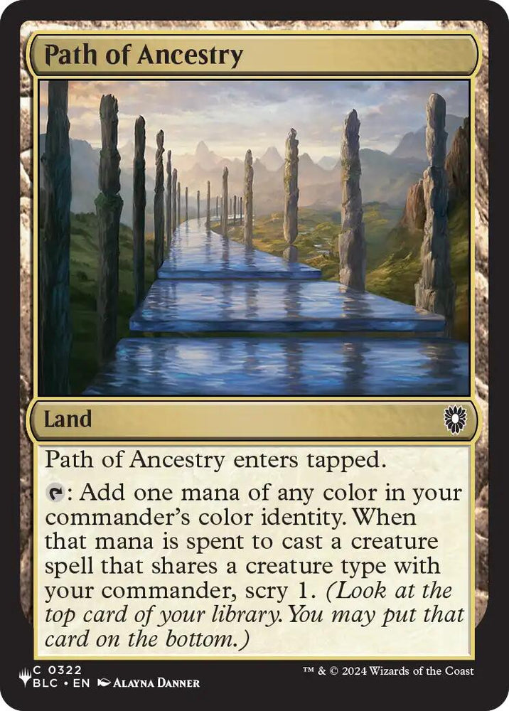 Path of Ancestry (BLC) [The List]