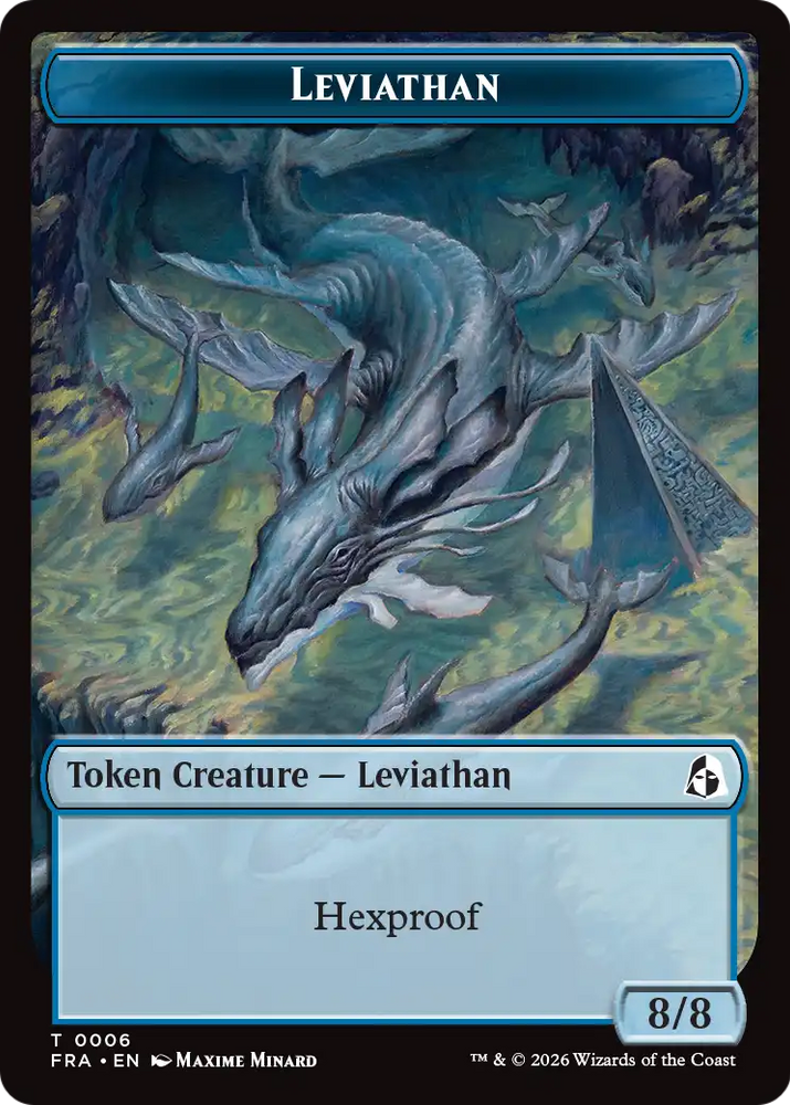 Leviathan // Beast Double-Sided Token [Reality Fracture Tokens]