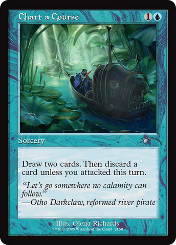 Chart a Course (Retro Frame) [Secret Lair Drop Series]