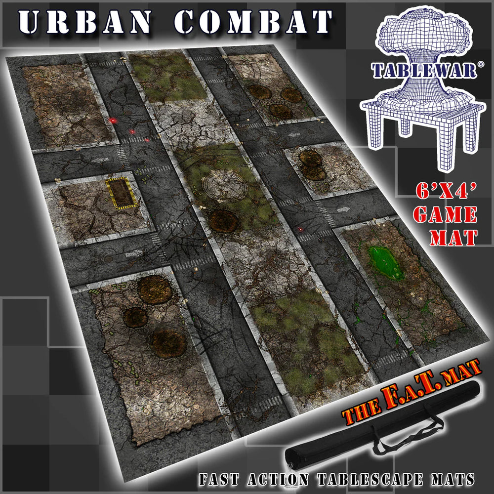 F.A.T. MATS: URBAN COMBAT 60"X44"
