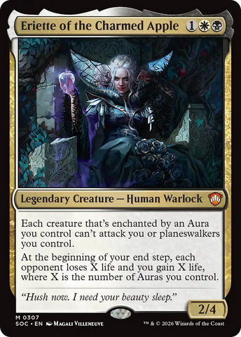 Eriette of the Charmed Apple [Secrets of Strixhaven Commander]
