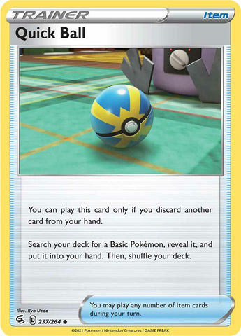 Quick Ball (237/264) [Sword & Shield: Fusion Strike]