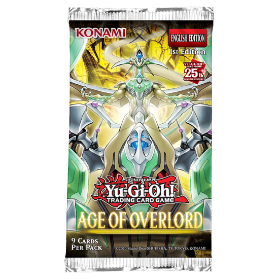 Yu-Gi-Oh Age of Overlord Booster Pack