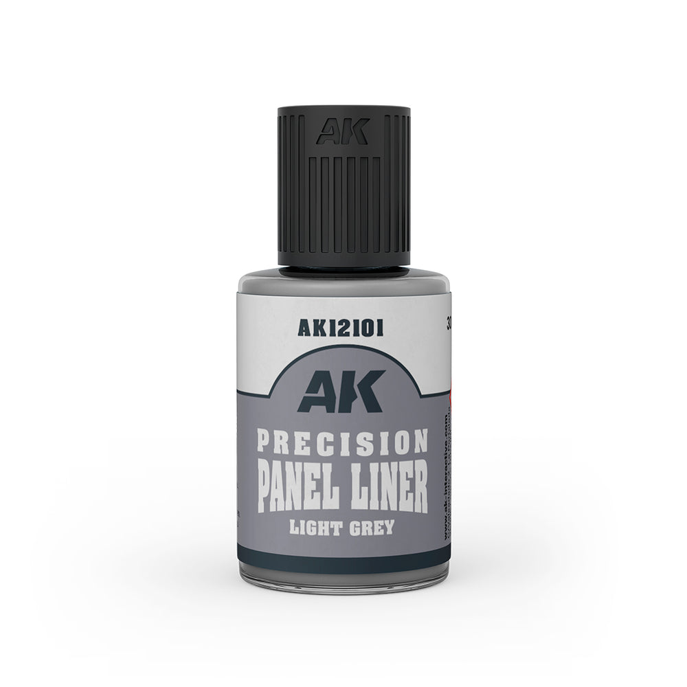 AK Interactive Precision Panel Liner - Light Grey - AK12101