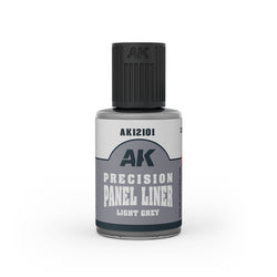 AK Interactive Precision Panel Liner - Light Grey - AK12101