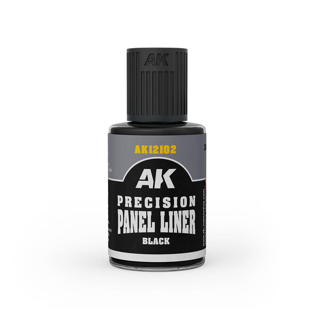 AK Interactive Precision Panel Liner - Black - AK12102
