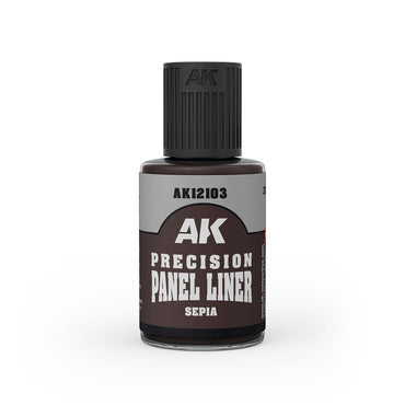 AK Interactive Precision Panel Liner - Sepia - AK12103