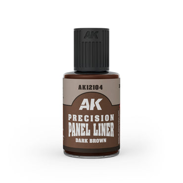 AK Interactive Precision Panel Liner - Dark Brown - AK12104