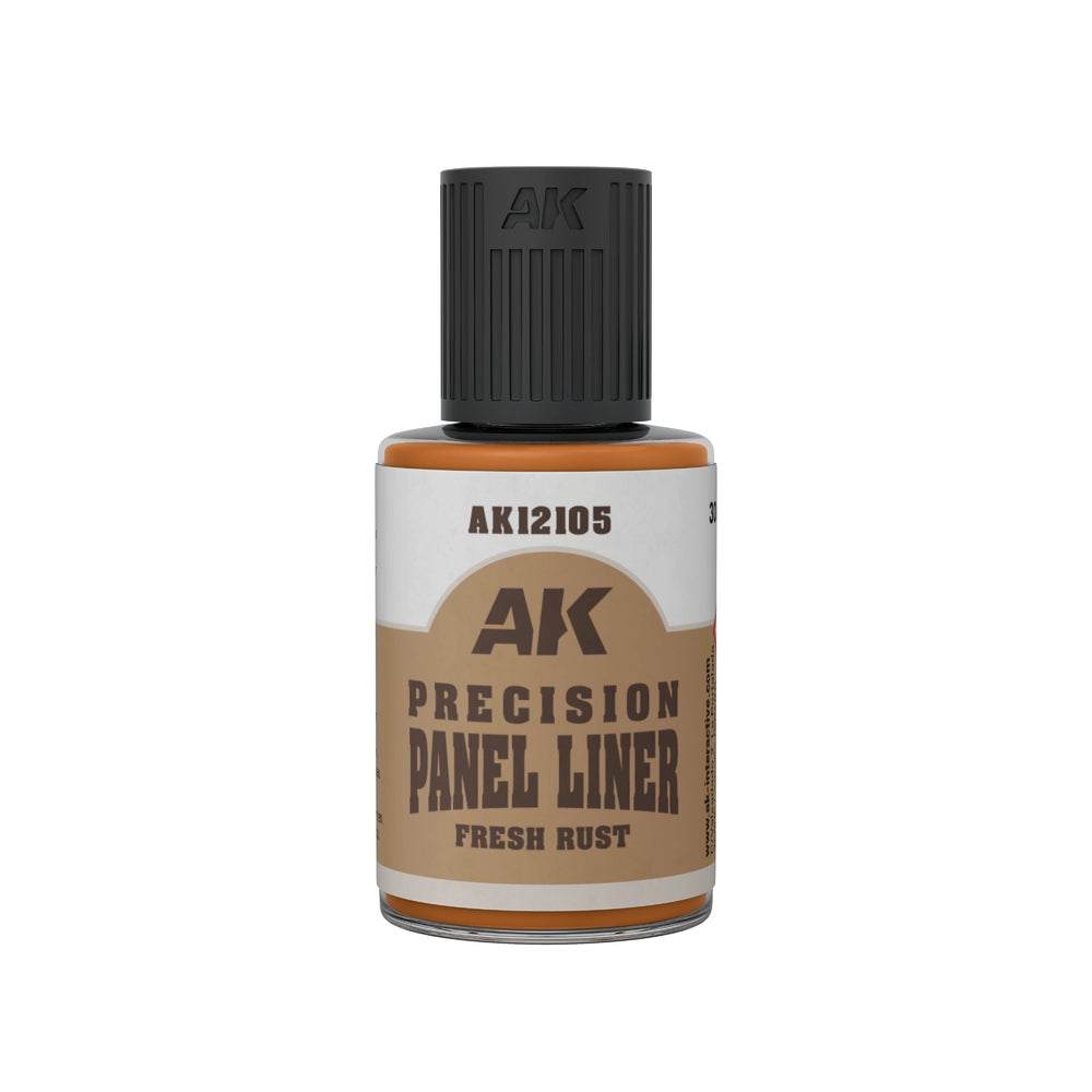 AK Interactive Precision Panel Liner - Fresh Rust - AK12105