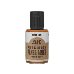AK Interactive Precision Panel Liner - Fresh Rust - AK12105