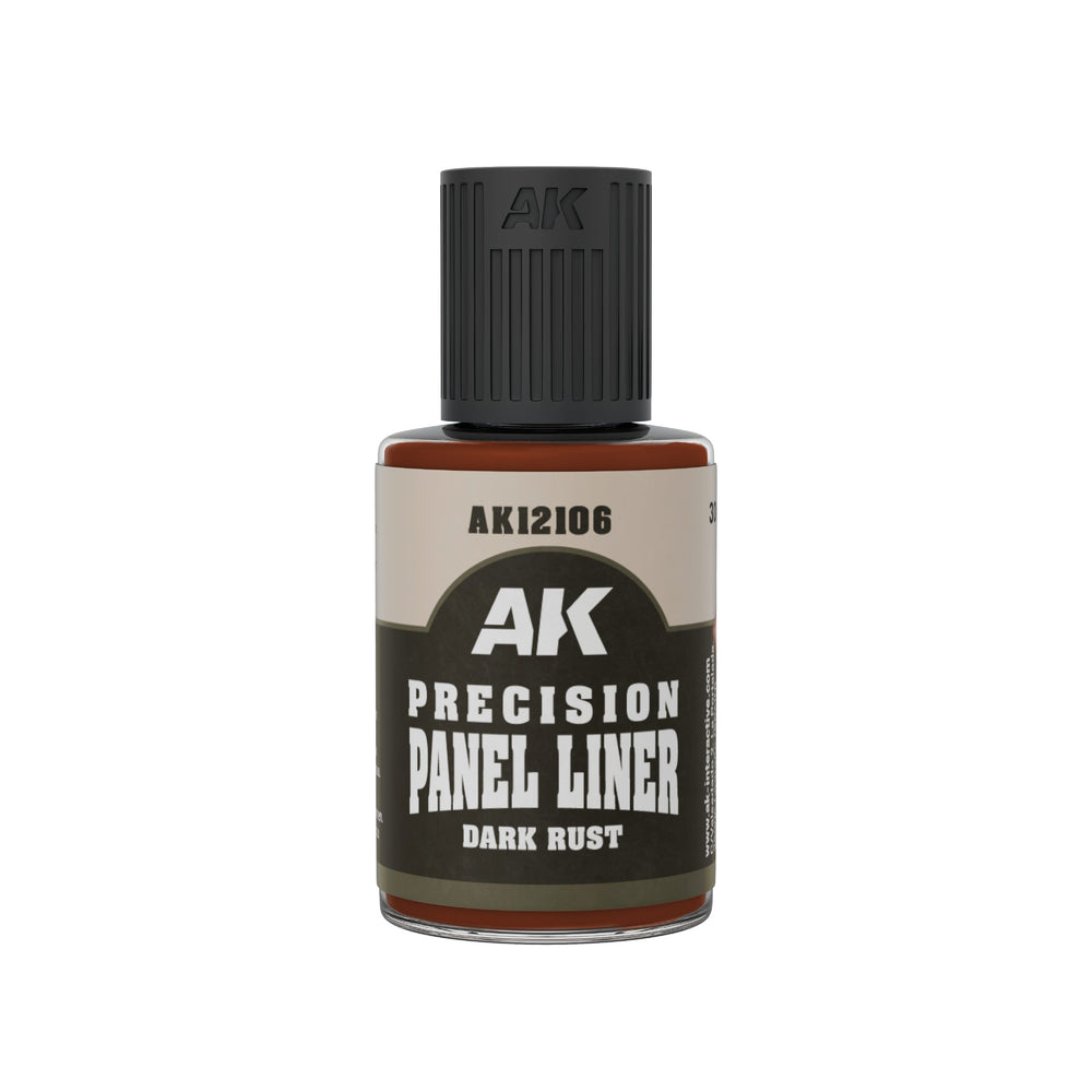 AK Interactive Precision Panel Liner - Dark Rust - AK12106