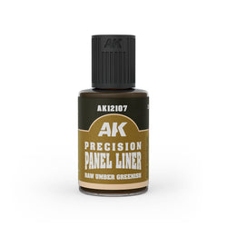 AK Interactive Precision Panel Liner - Raw Umber Greenish - AK12107