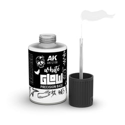 AK Interactive Glow Precision Fluor Base - White - AK12108