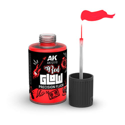 AK Interactive Glow Precision Fluor Base - Red - AK12110