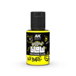AK Interactive Glow Precision Fluor Base - Yellow - AK12111
