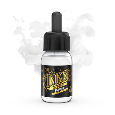 AK INTERACTIVE THE INKS: Inmaculate White 16013