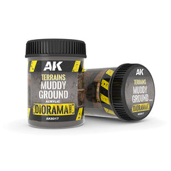 AK Interactive -  Terrains Muddy Ground 250ml AK8017