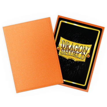 Dragon Shield Standard Sleeve 100ct - Matte Amber