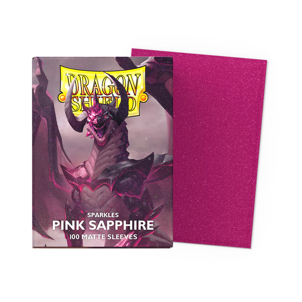 Dragon Shield Standard Sleeve 100ct - Matte Pink Sapphire