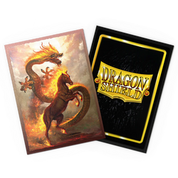 Dragon Shield Art Matte Dual Sleeve 100ct - Fire Horse 2026