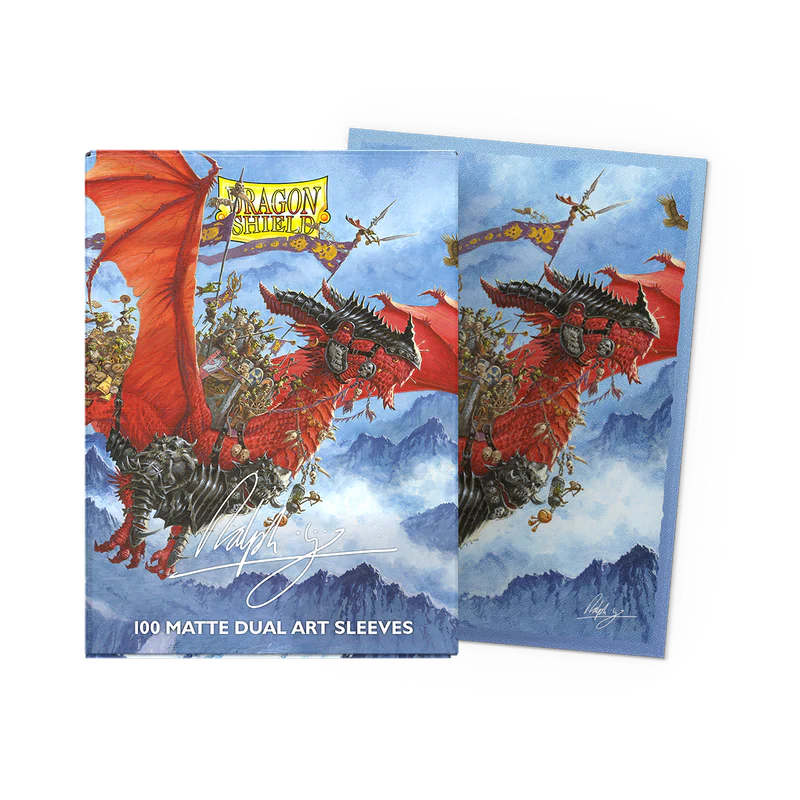 Dragon Shield Art Matte Dual Sleeve 100ct - Signature Series - The Raid