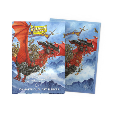 Dragon Shield Art Matte Dual Sleeve 100ct - Signature Series - The Raid