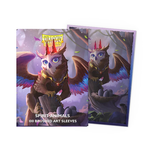 Dragon Shield Art Matte Dual Sleeve 100ct - The Dragowlis