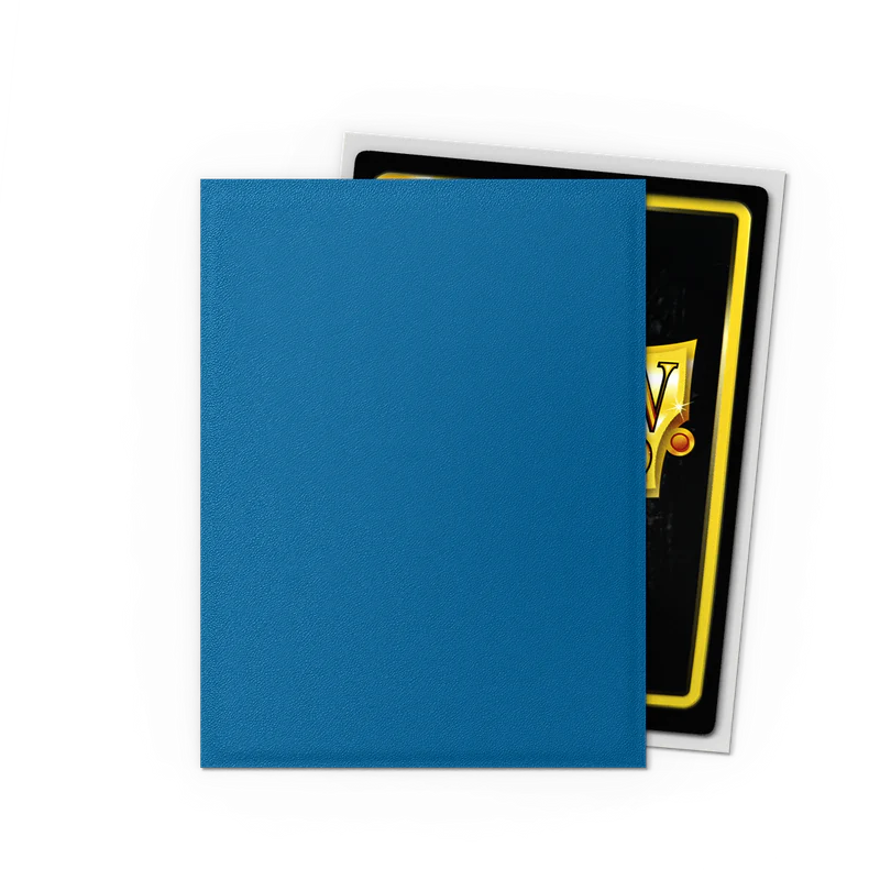 Dragon Shield Matte Dual Sleeve 100ct - Cobalt & Silver