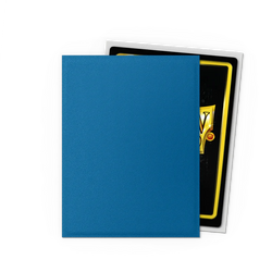 Dragon Shield Matte Dual Sleeve 100ct - Cobalt & Silver
