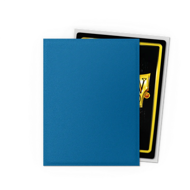 Dragon Shield Matte Dual Sleeve 100ct - Cobalt & Silver