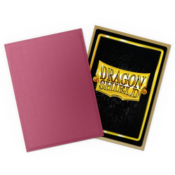 Dragon Shield Matte Dual Sleeve 100ct - Pomegranate & Gold