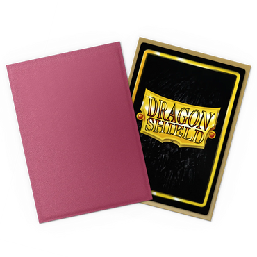 Dragon Shield Matte Dual Sleeve 100ct - Pomegranate & Gold