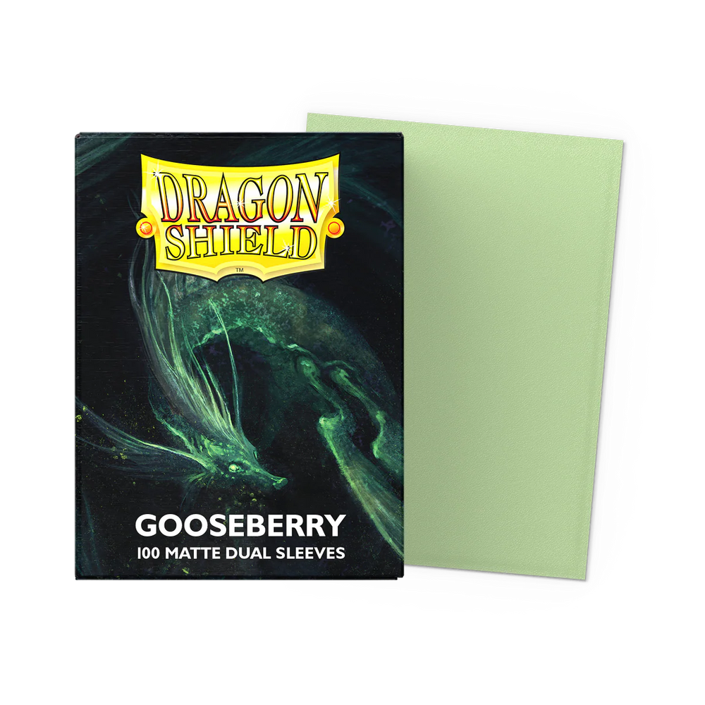 Dragon Shield Matte Dual Sleeve 100ct - Gooseberry
