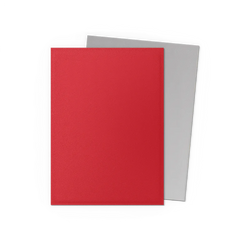Dragon Shield Matte Dual Sleeve 100ct - Crimson & Silver
