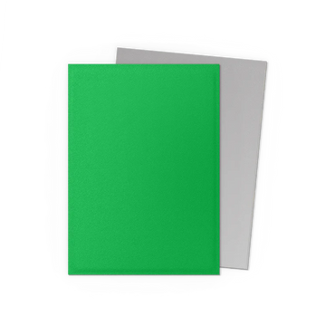 Dragon Shield Matte Dual Sleeve 100ct - Apple Green & Silver