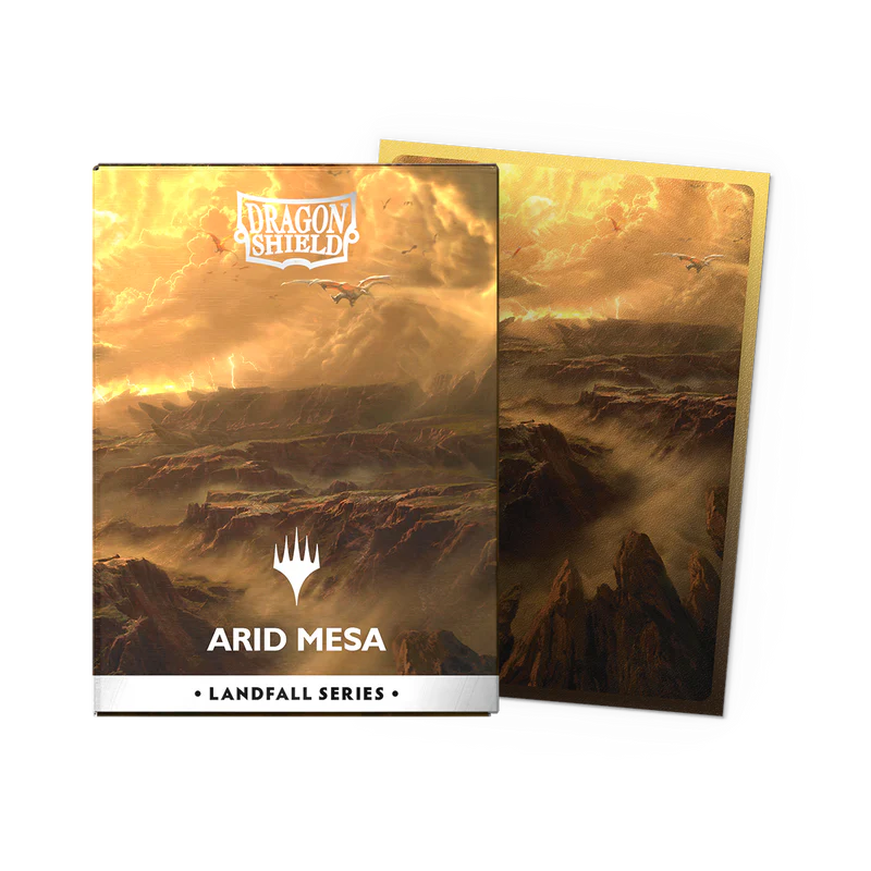 Dragon Shield - Matte Dual Art Sleeve 100ct - Landfall Series - Arid Mesa