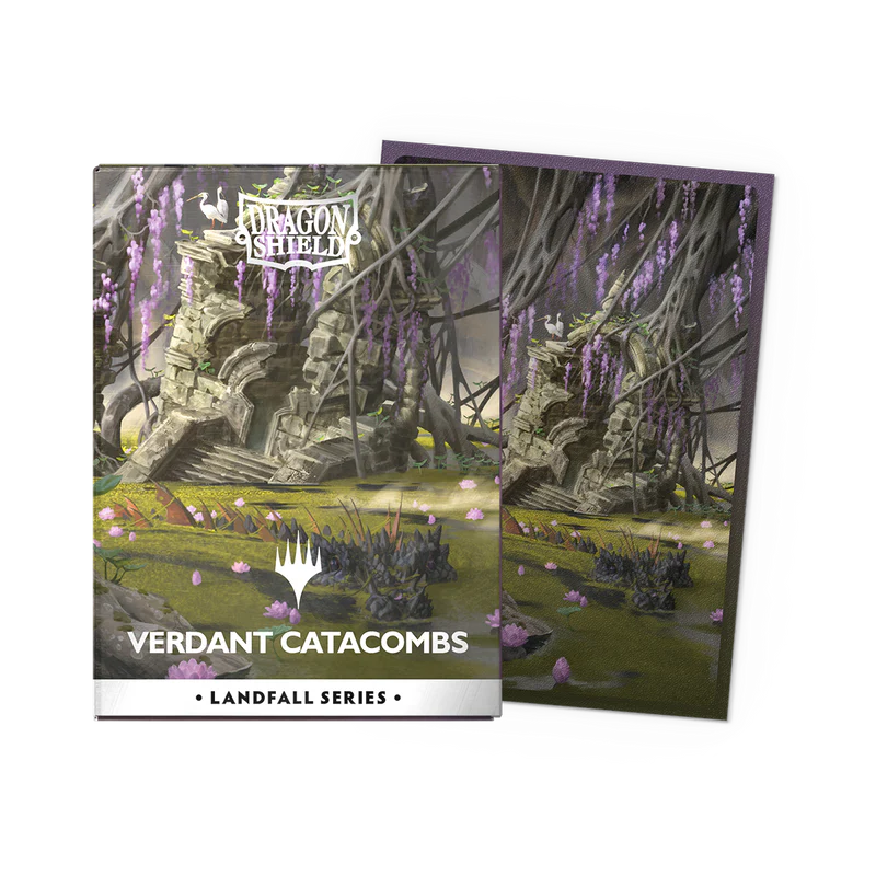 Dragon Shield - Matte Dual Art Sleeve 100ct - Landfall Series - Verdant Catacomb