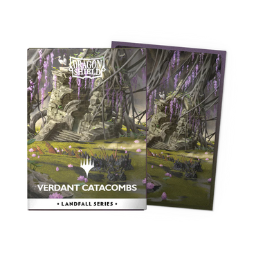 Dragon Shield - Matte Dual Art Sleeve 100ct - Landfall Series - Verdant Catacomb
