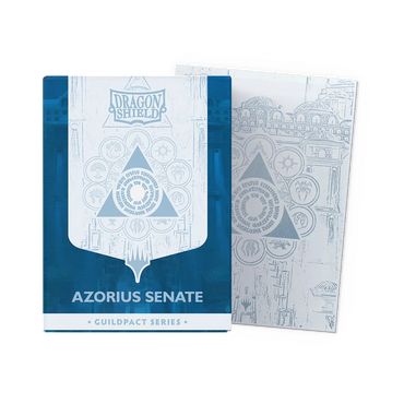 Dragon Shield Matte Dual Sleeve 100ct - MTG Guildpact - Azorius Senate