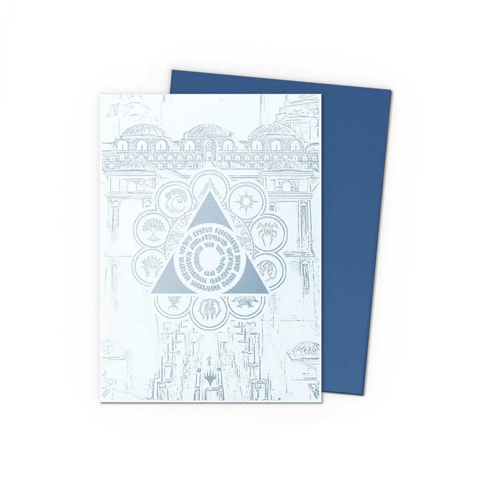 Dragon Shield Matte Dual Sleeve 100ct - MTG Guildpact - Azorius Senate