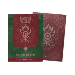 Dragon Shield Matte Dual Sleeve 100ct - MTG Guildpact - Gruul Clans