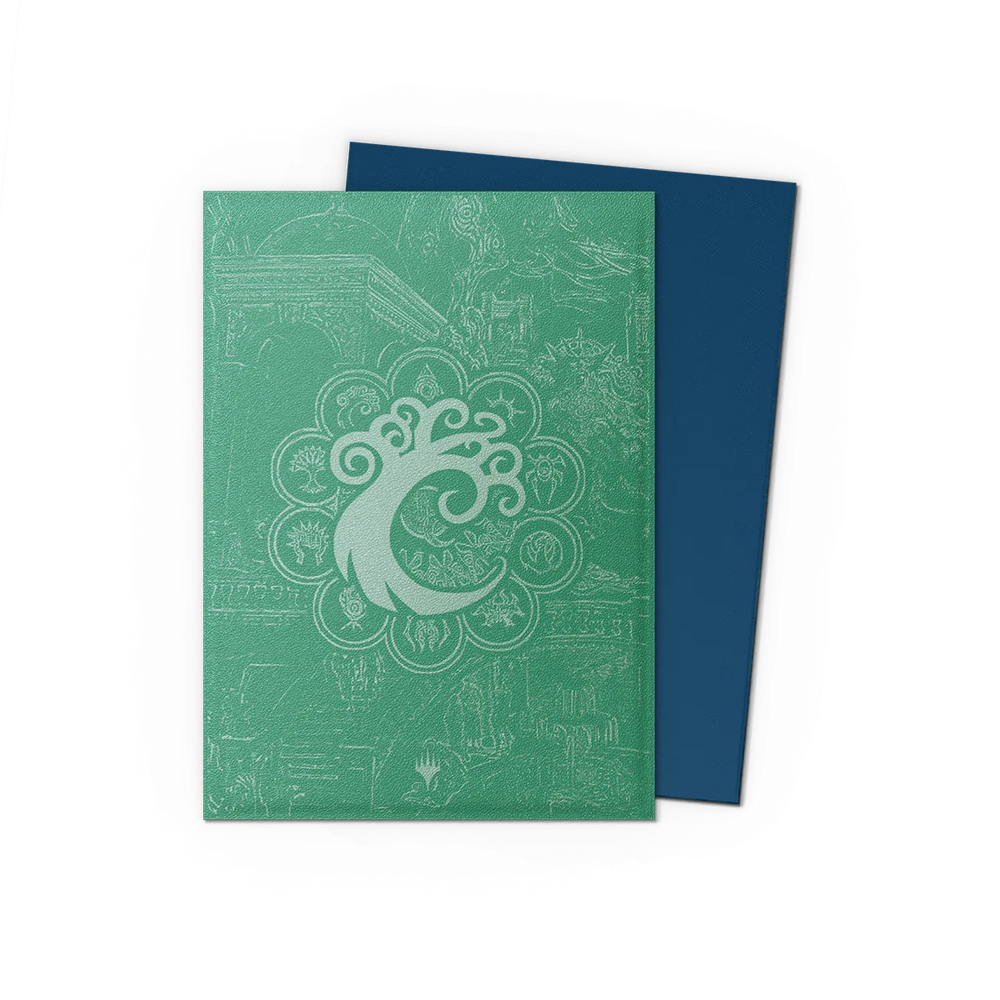 Dragon Shield Matte Dual Sleeve 100ct - MTG Guildpact - Simic Combine