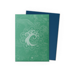 Dragon Shield Matte Dual Sleeve 100ct - MTG Guildpact - Simic Combine