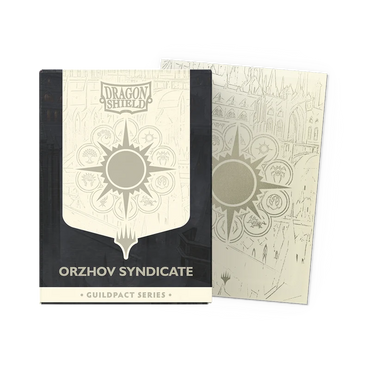 Dragon Shield Matte Dual Sleeve 100ct - MTG Guildpact - Orzhov Syndicate