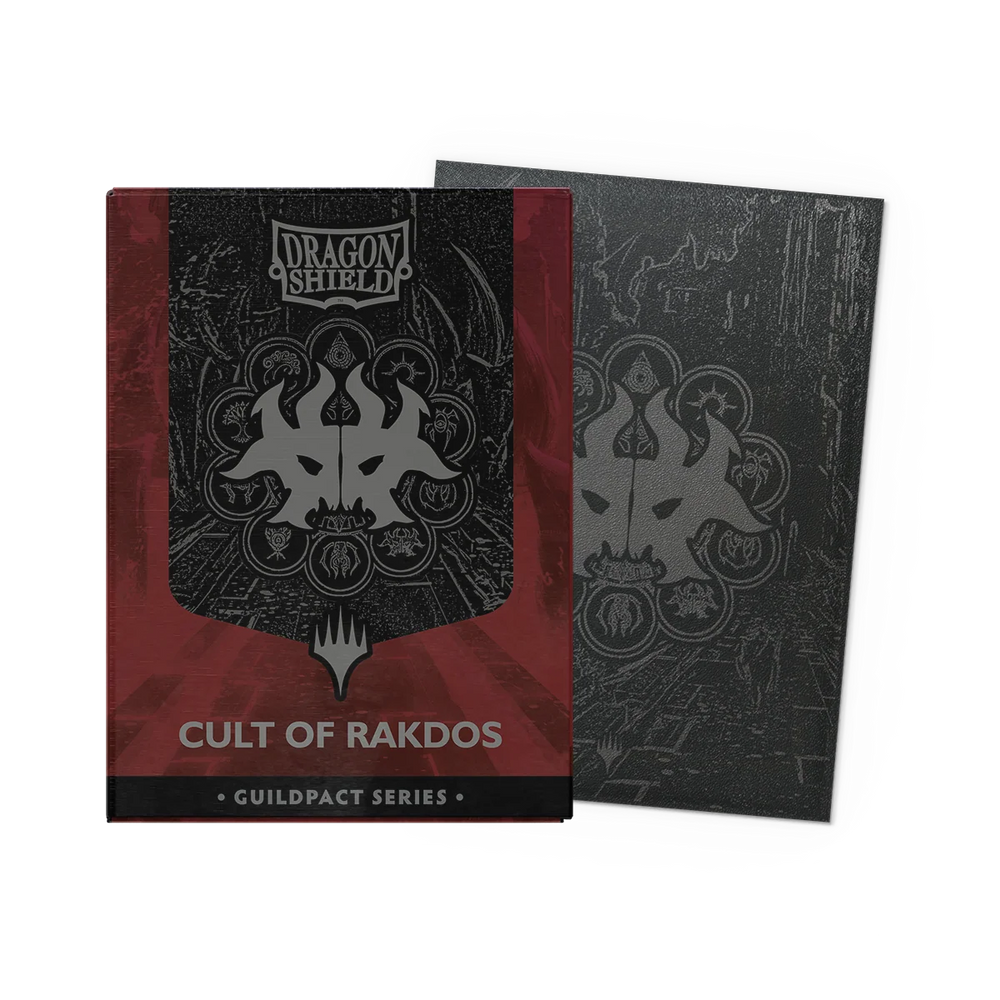 Dragon Shield Matte Dual Sleeve 100ct - MTG Guildpact - Cult of Rakdos