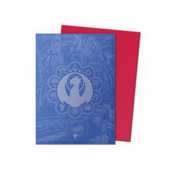 Dragon Shield Matte Dual Sleeve 100ct - MTG Guildpact - Izzet League